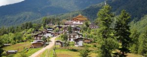 Photo of Gangtey monastery, Bhutan