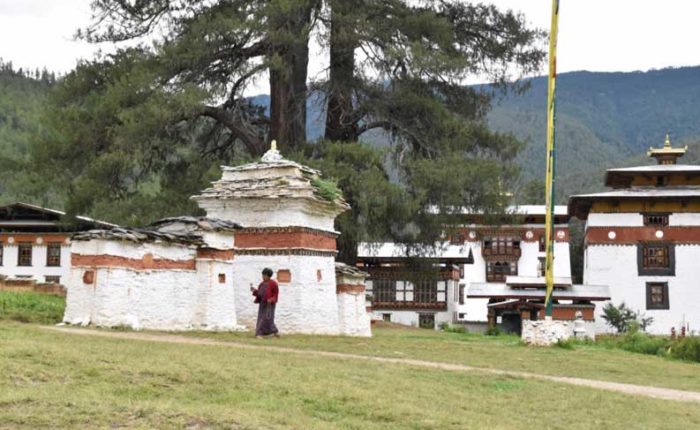 Pangri Zampa monastery in Thimphu,Bhutan