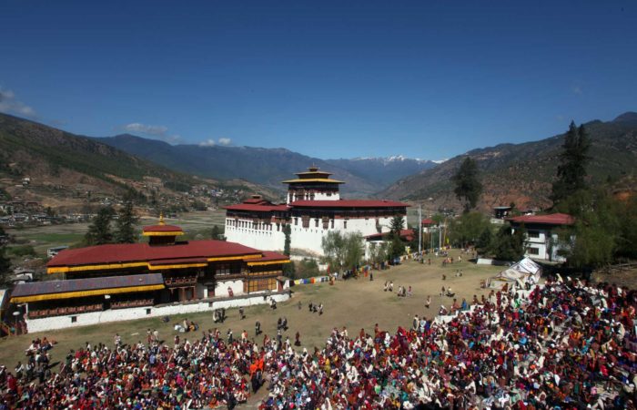 Photo of Paro Tshechu, annual festival held in Paro valley, Bhutan