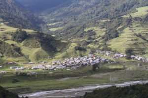 The village of Sakteng, in Eastern Bhutan.