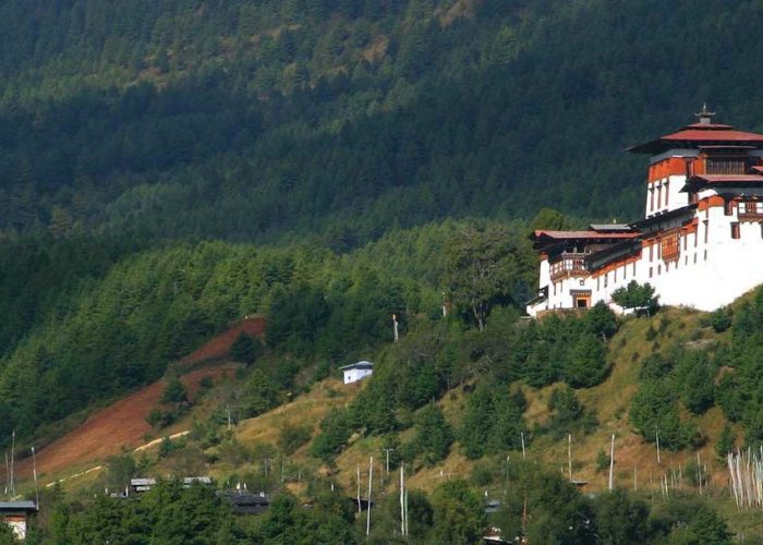 Jakar Dzong in Bumthang