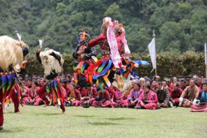 yak dancers of merak