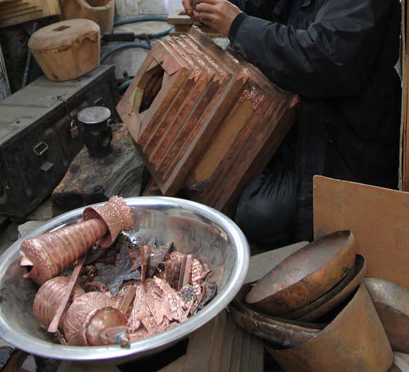 The art of casting known as Lug Zo in Bhutan.