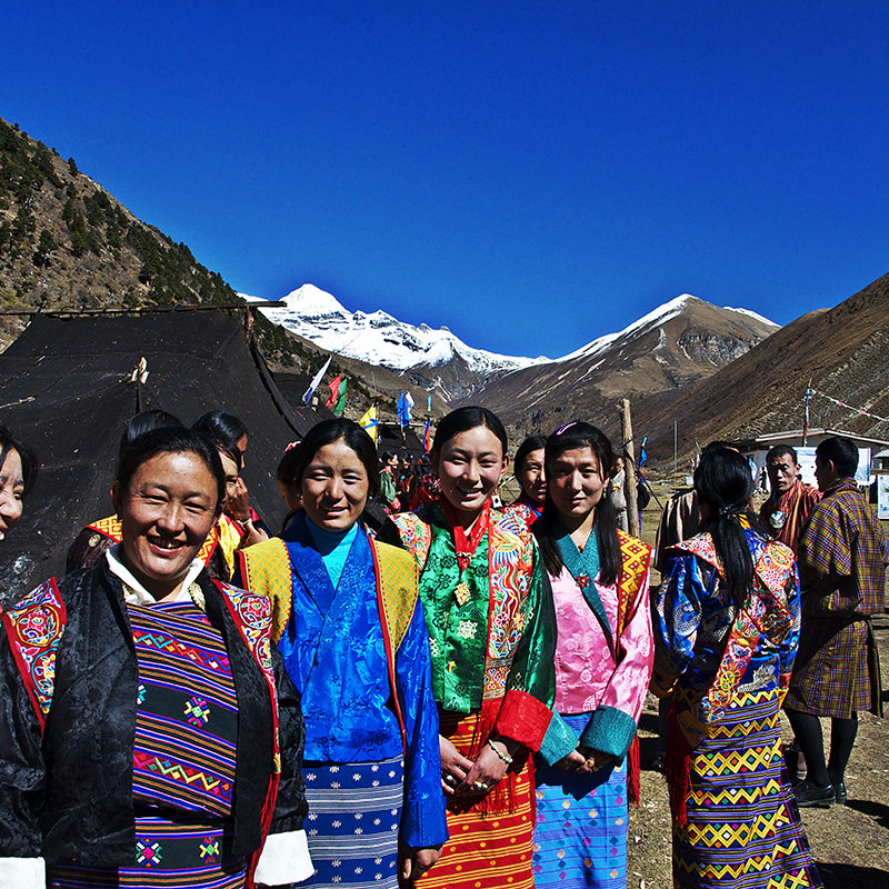 Jomolhari mountain festival of Bhutan, Jomolhari Trek, Bhutan